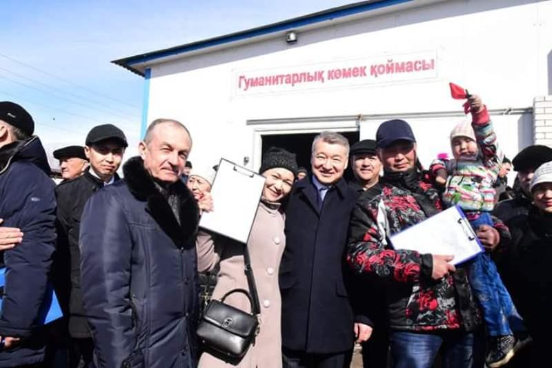 Аягөзде үйін тасқын су бұзған 12 отбасы баспаналы болды