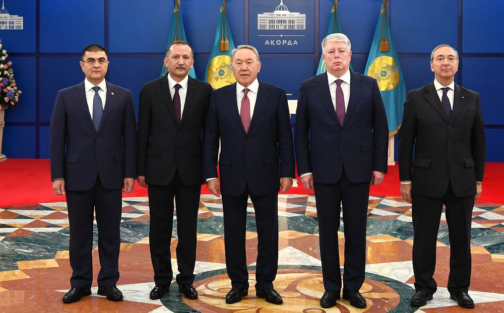 Елбасы сенім грамоталарын қабылдады
