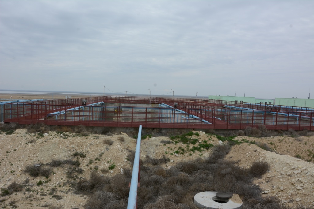 Ақтауда кәріз суын тазартатын қондырғы пайдалануға беріледі