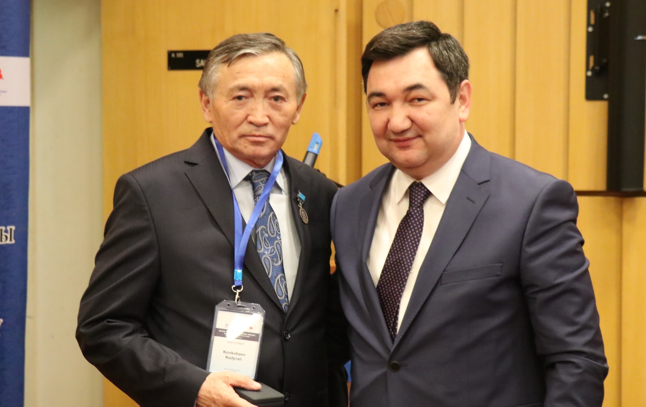 Вильгелм Томсон медалі табысталды