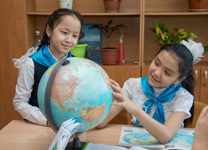 Ұлттық бірыңғай тестілеуге дайындық (География)