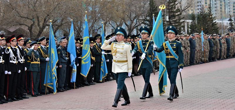 Айбынды әскер – ел тірегі
