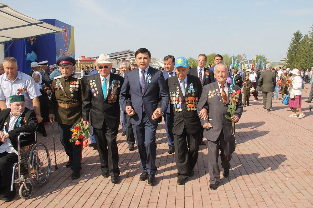 Батыс Қазақстан облысында жеңіс мерекесі кеңінен аталып өтті