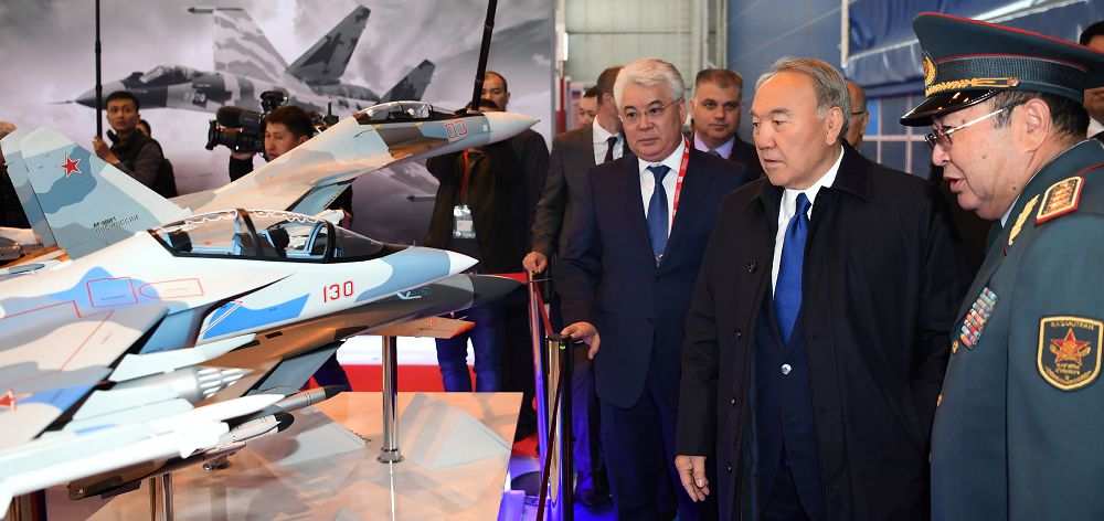 Мемлекет басшысы V Ха­лықаралық «KADEX-2018» көрмесінің ашылу рәсіміне қатысты