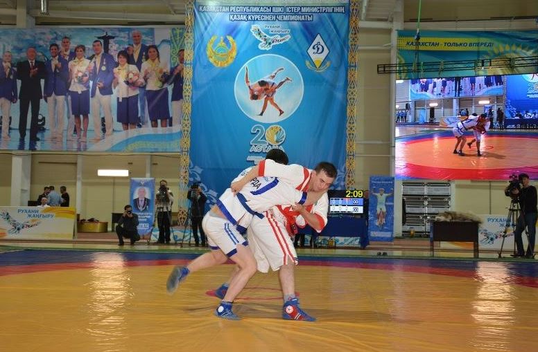 Маңғыстаулық полицей-палуан Қызылжарда топ жарды