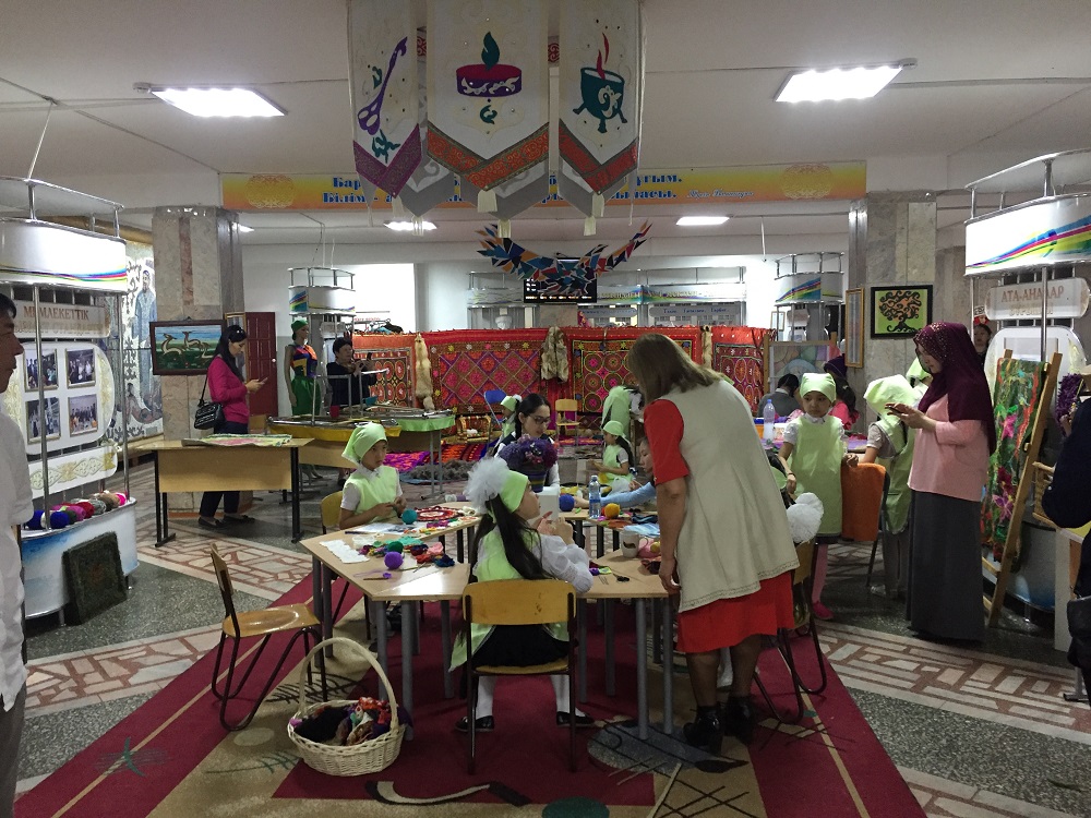 Астанада «Қолөнер – рухани жаңғырудың жарқын жолы» атты шеберлік сыныбы өтті