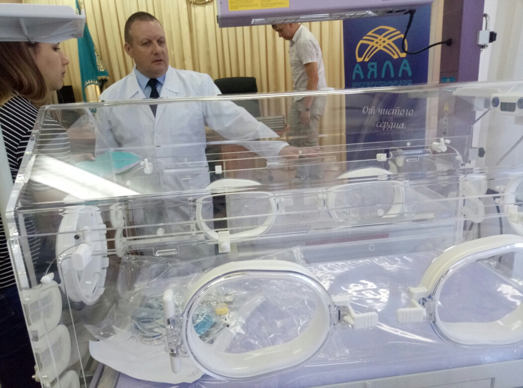 Қостанайда «Аяла» қайырымдылық қоры облыстық балалар ауруханасына жабдықтар сыйлады