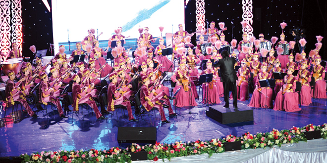 «Жұбановтар әлемі» мен Құрманғазы оркестрі арасында шығармашылық байланыстар орнатылды