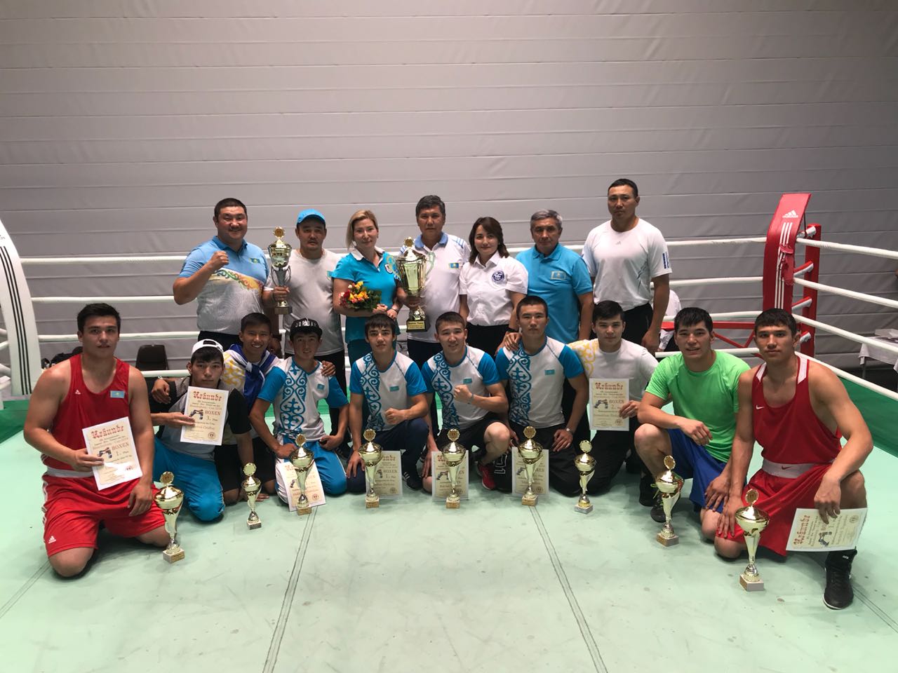 Қазақстандық боксшылар Германияда тоғыз медаль иеленді