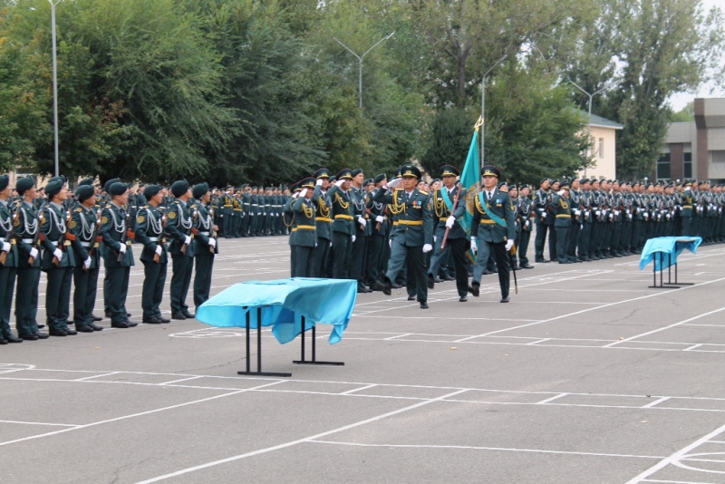 Курсанттар әскери кемелерде тәжірибеден өтті