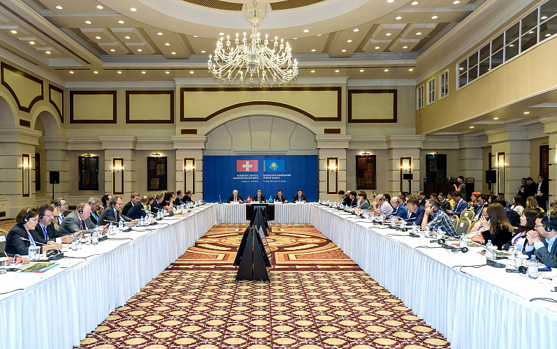 Астанада Қазақстандық-Швейцариялық Іскерлік кеңесінің 4-ші отырысы өтті