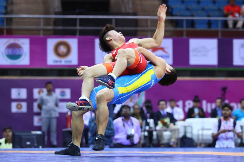 Қазақстандық грек-рим шеберлері Нью-Делиде жеті жүлде алды