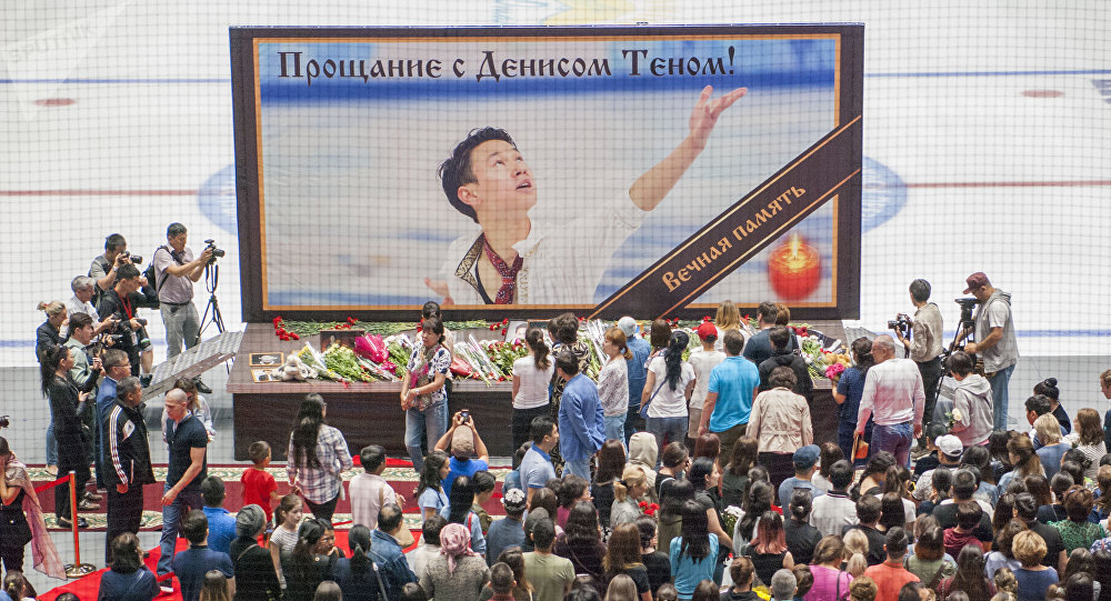 Астанада Денис Тенмен қоштасу рәсімі өтті