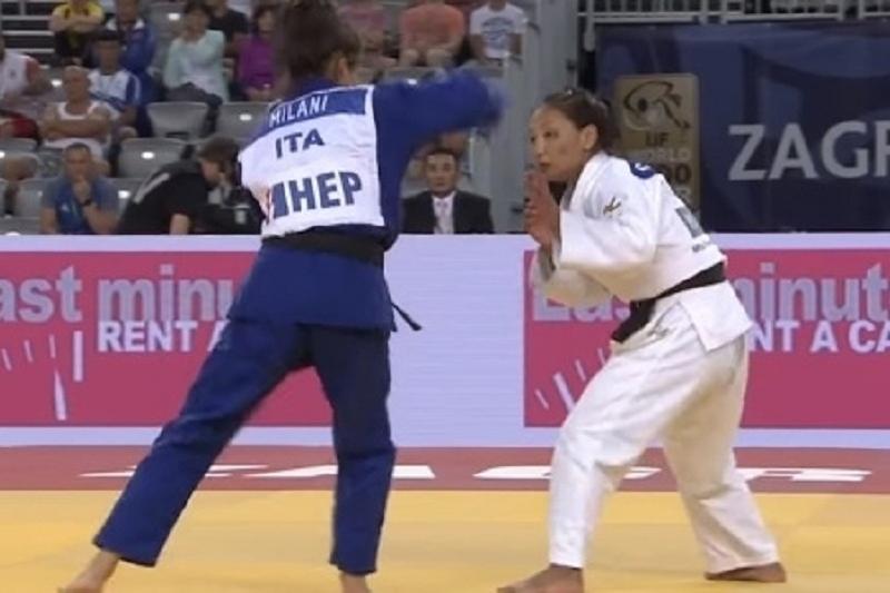 Дзюдошы Отгонцецэг Галбадрах Хорватияда өткен Гран-При турнирінде олжалы болды