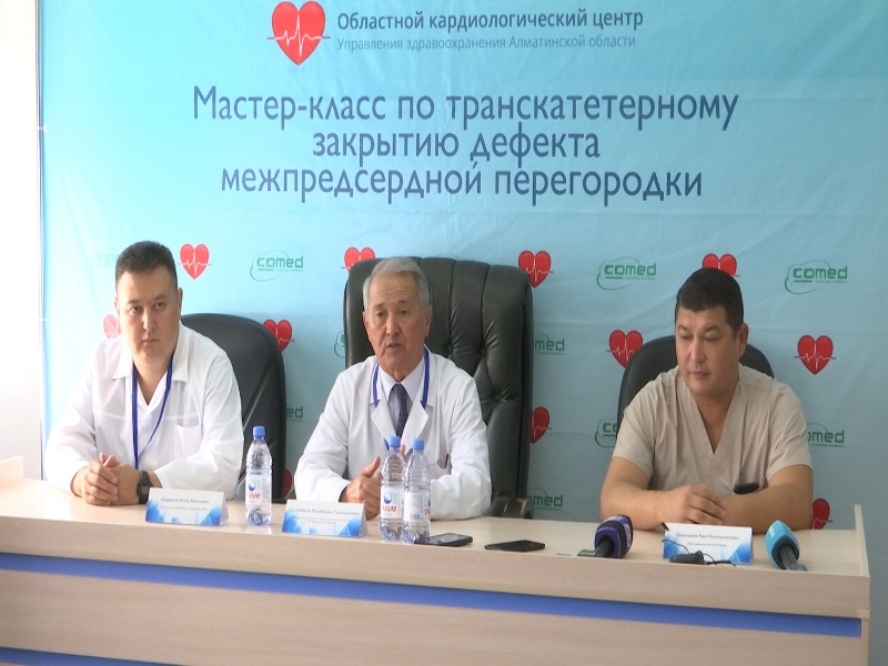 Талдықорғанда ашық әдіспен жүрекке ота жасалды