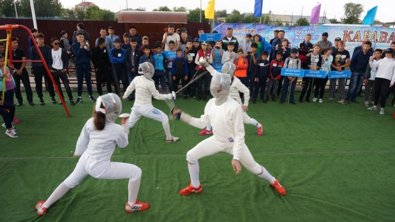 Қарағандыдағы спорттық керуен сапарын аяқтады