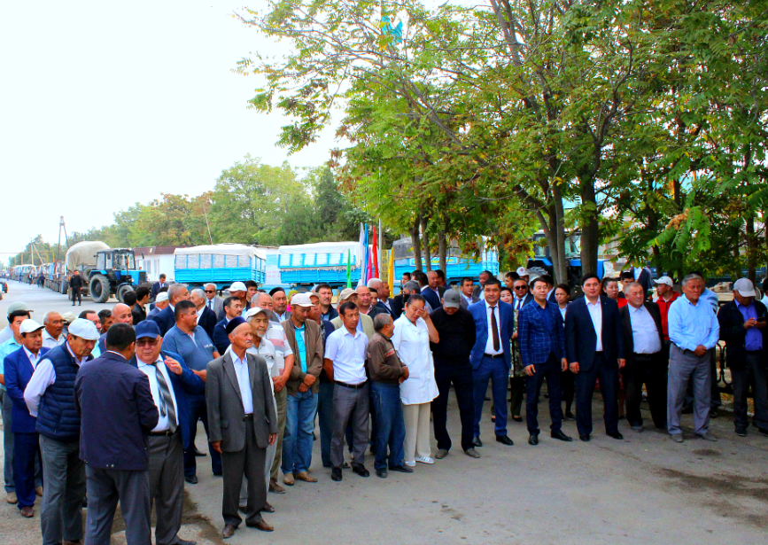 Мырзашөлде «Ақ керуен-2018» салтанатты іс-шарасы өтті