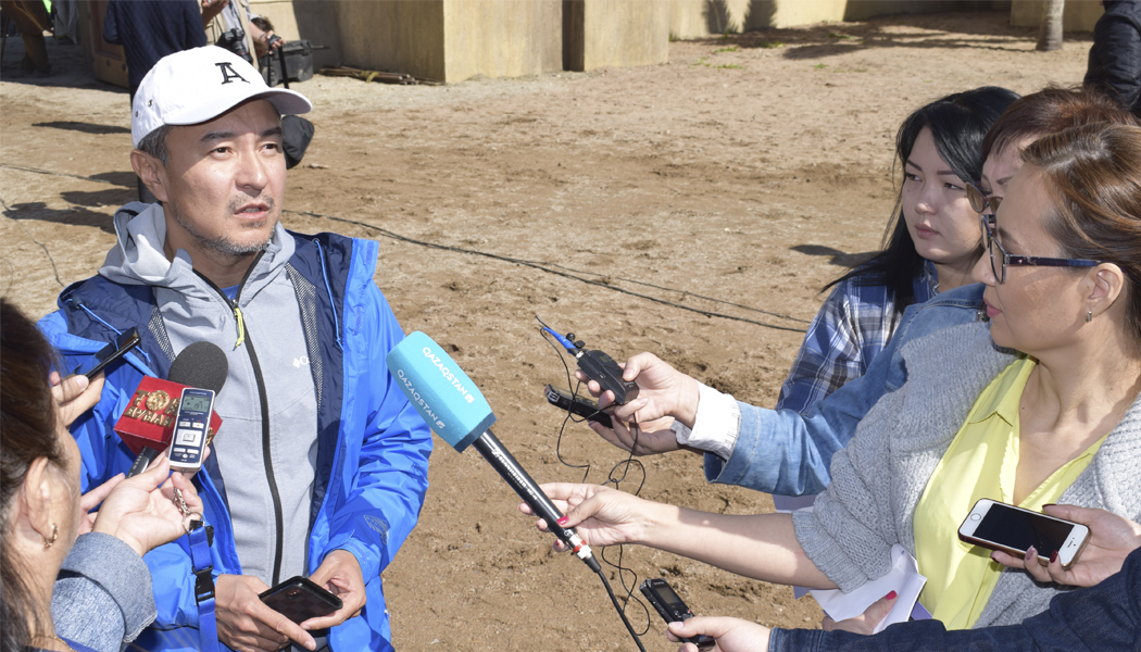 «Томирис» фильмінің соңғы түсірілімдері жүріп жатыр