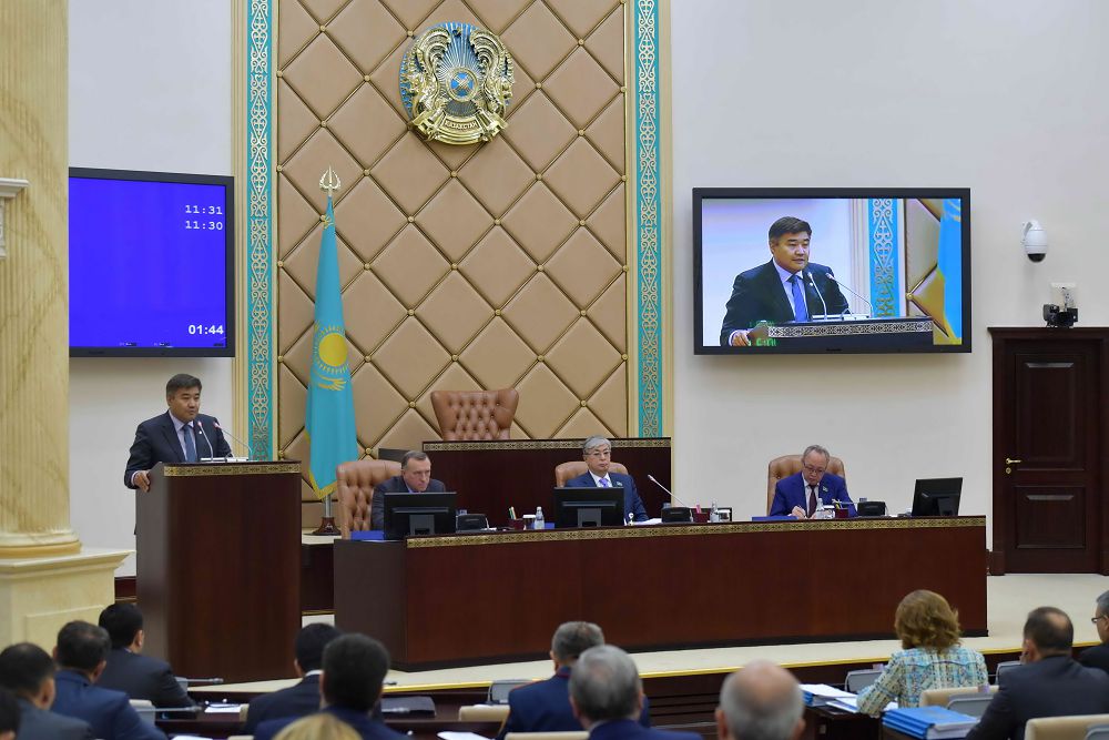 Қасым-Жомарт Тоқаевтың төра­ға­лығымен палатаның кезекті отырысы өтті