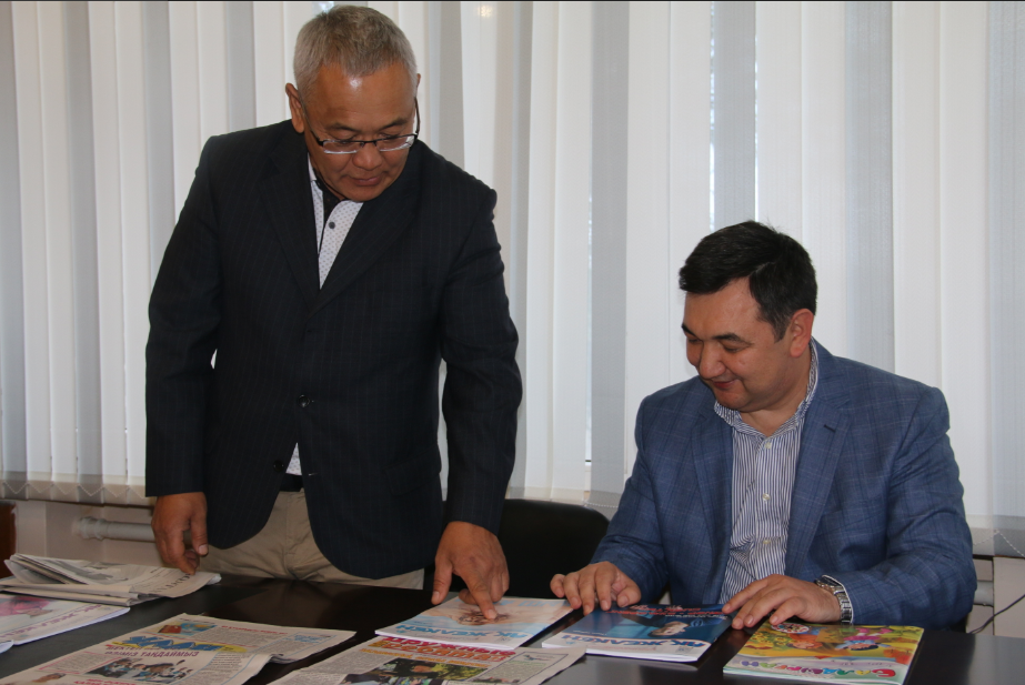 Балалар басылымындағы кездесу