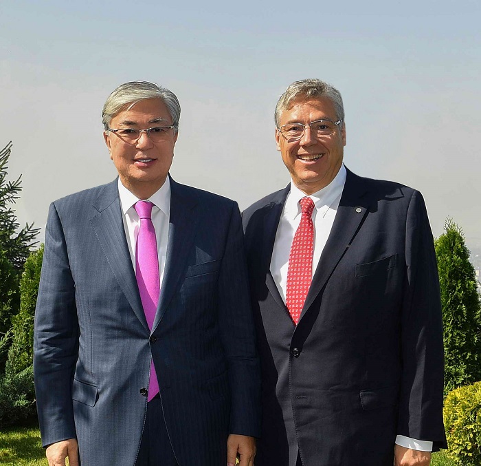 Қ.Тоқаев «Швейцария-Қазақстан» парламентаралық тобының төрағасын қабылдады