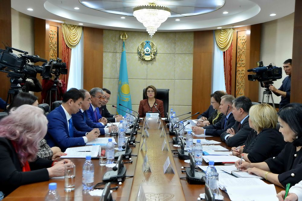 Сенатта мектепке дейінгі тәрбие мен оқыту мәселелері талқыланды