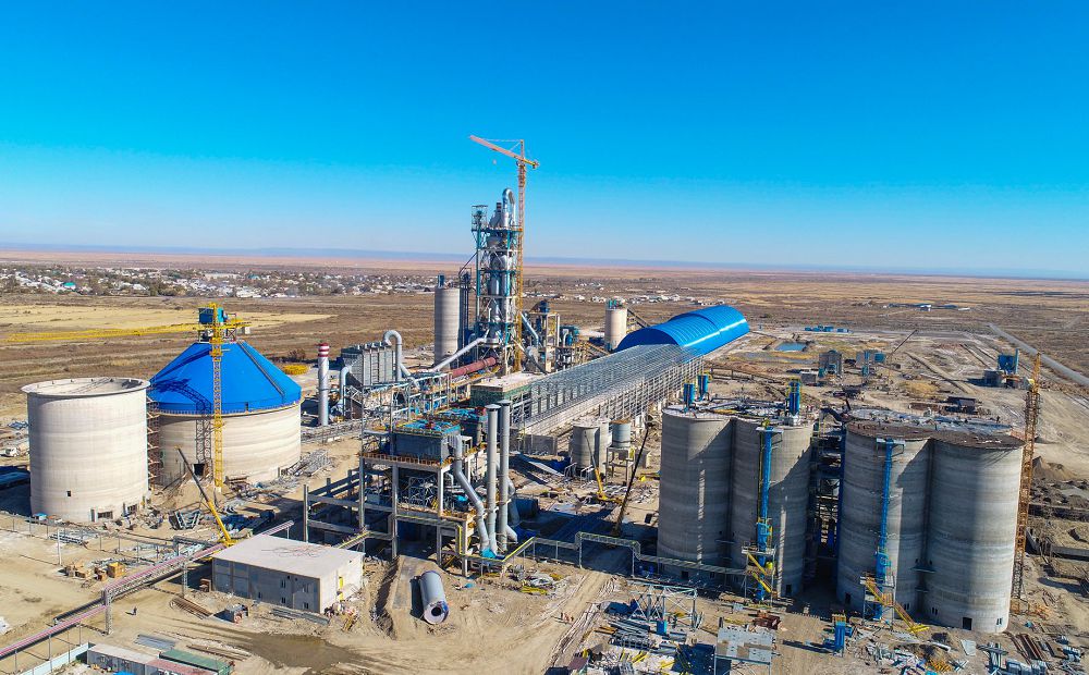 Қызылордада жылына 1 млн тонна цемент өндіреді