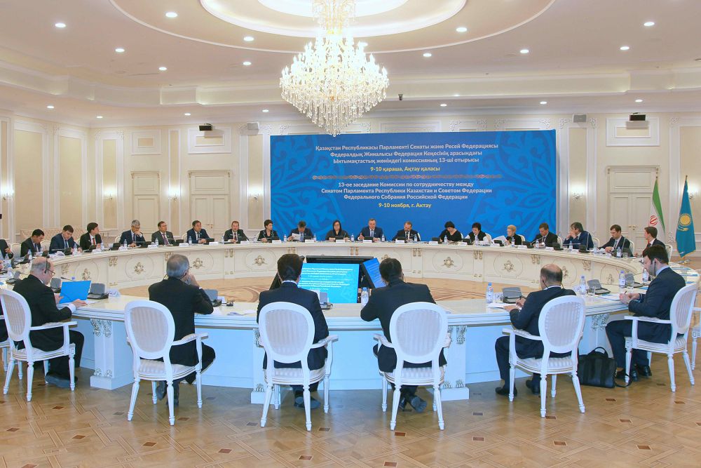 Қазақстан және Ресей сенаторлары Ақтауда кездесті