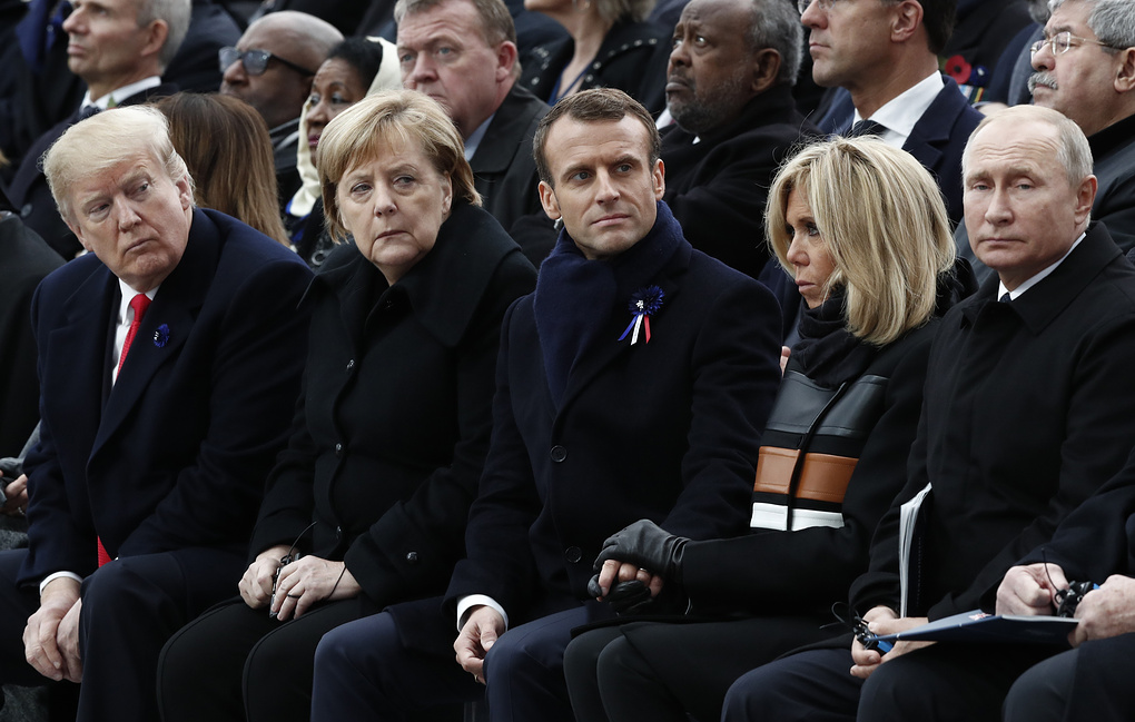 Парижде Трамп, Путин, Макрон және Меркель бірқатар мәселелерді талқылады