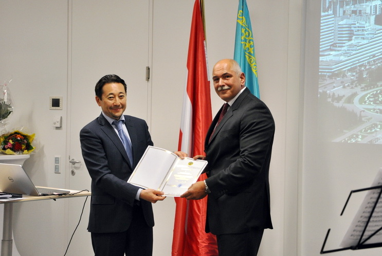 Аустрияның Санкт-Пёлтен қаласында Қазақстанның Құрметті консулдығы ашылды