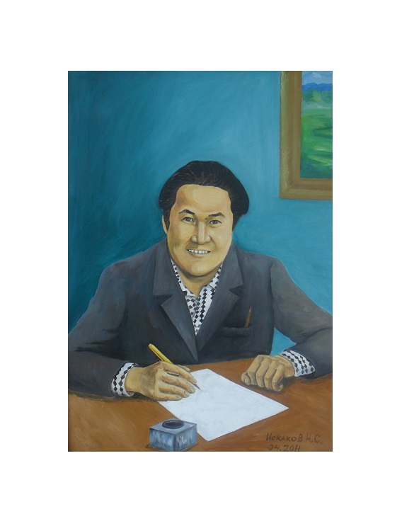 Мұқағалидың полиптих портреті