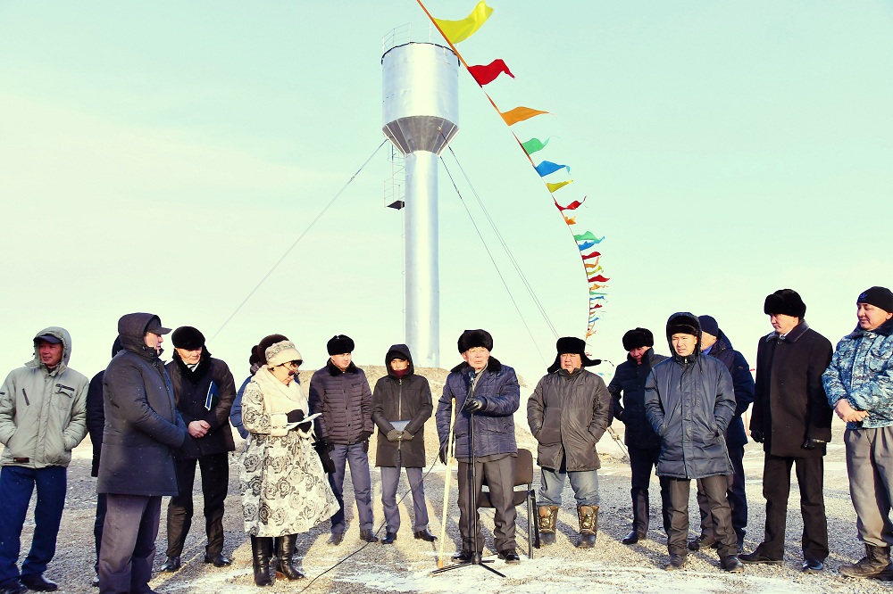 Екібастұздағы Шиқылдақ ауылына су келді