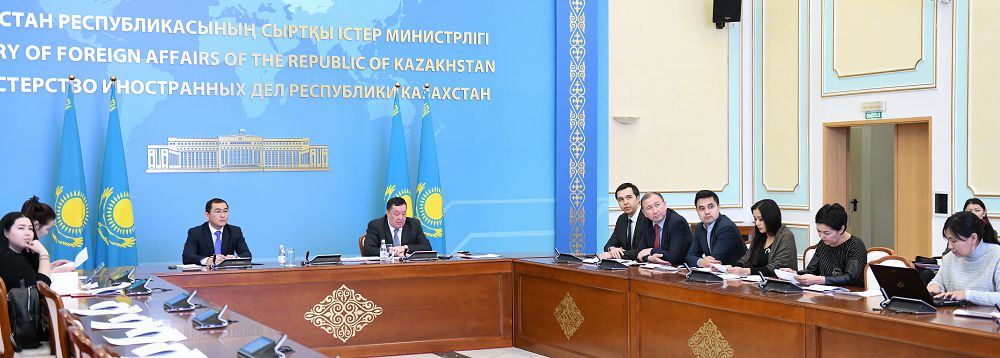 Сыртқы істер министрлігінде Қазақстанның Сингапурдағы Елшісінің брифингі өтті