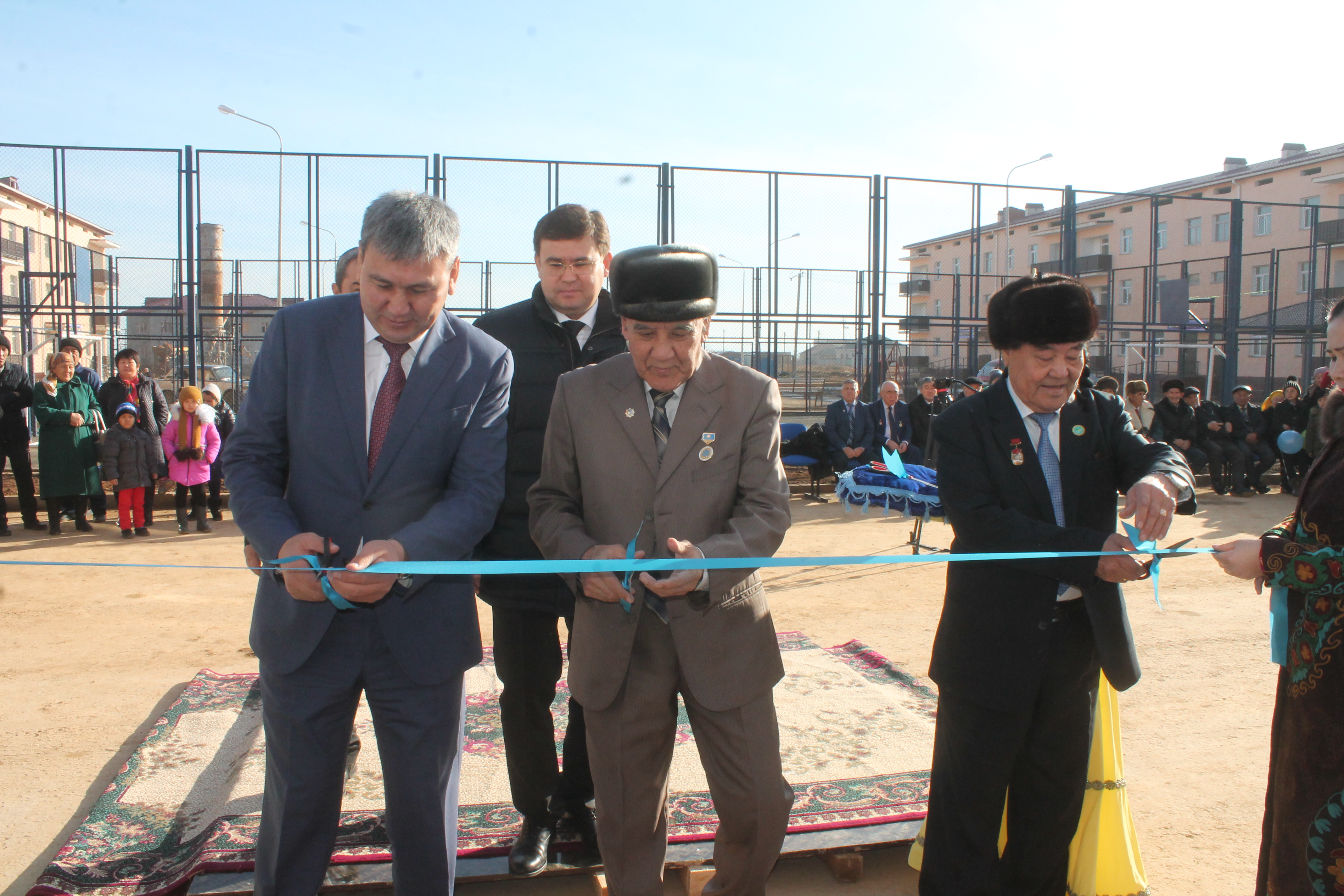 Арыс қаласында 16 нысан пайдалануға берілді