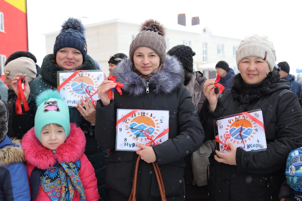 Ақтөбе облысында алпыс отбасы қоныс тойын тойлады