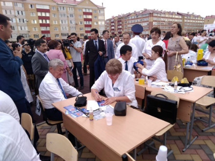 Ақтөбелік дәрігерлер Гиннестің рекордтар кітабына енді