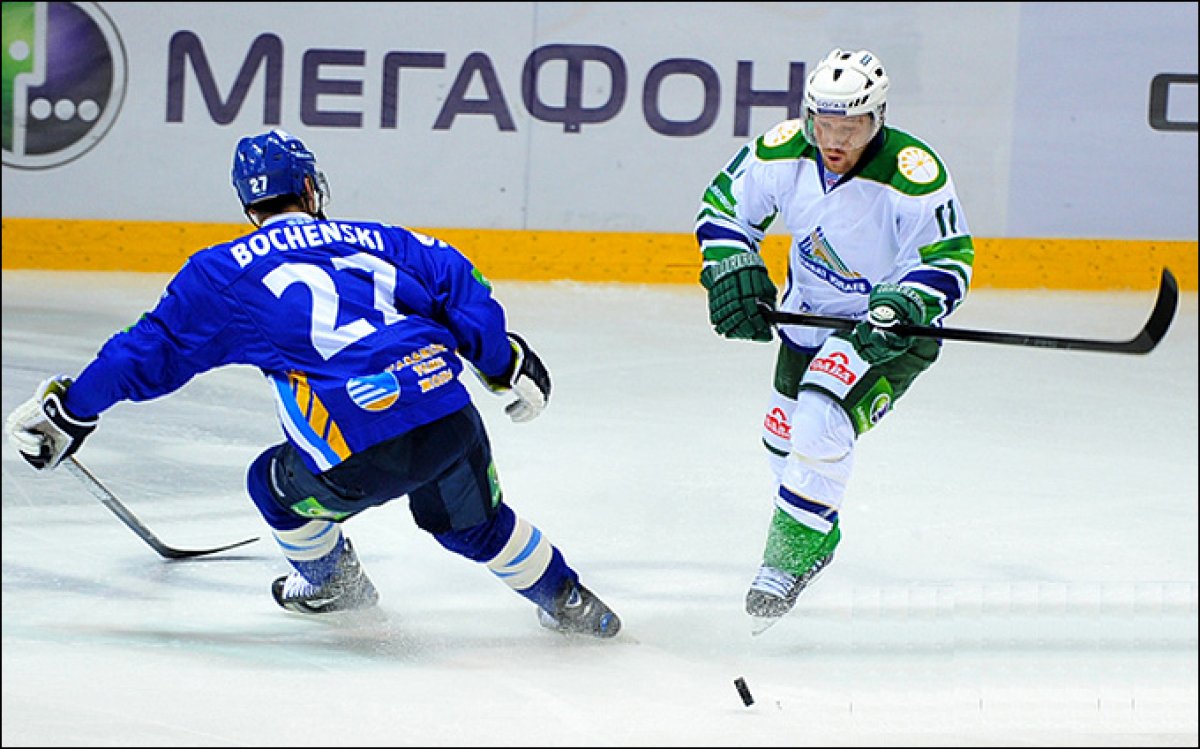 «Барыс» хоккейшілерінің қарқыны қуантты