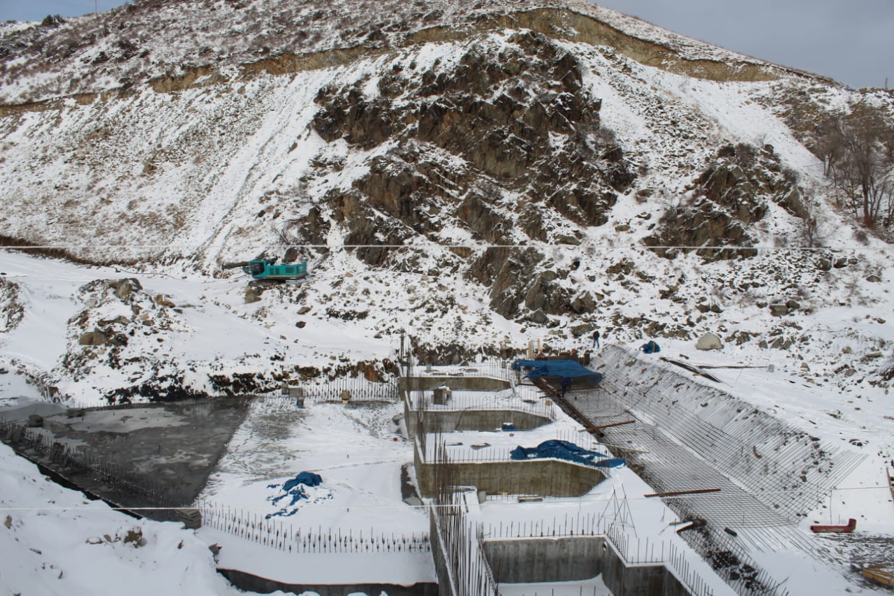 Шажа өзенінде су электр стансасы салынып жатыр
