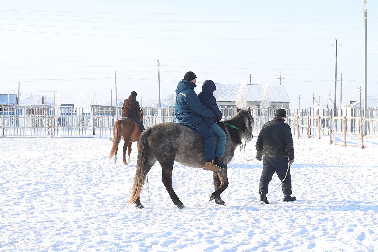 Ақтөбелік жас кәсіпкер сал ауруымен ауыратын балаларды иппотерапиямен тегін емдейді