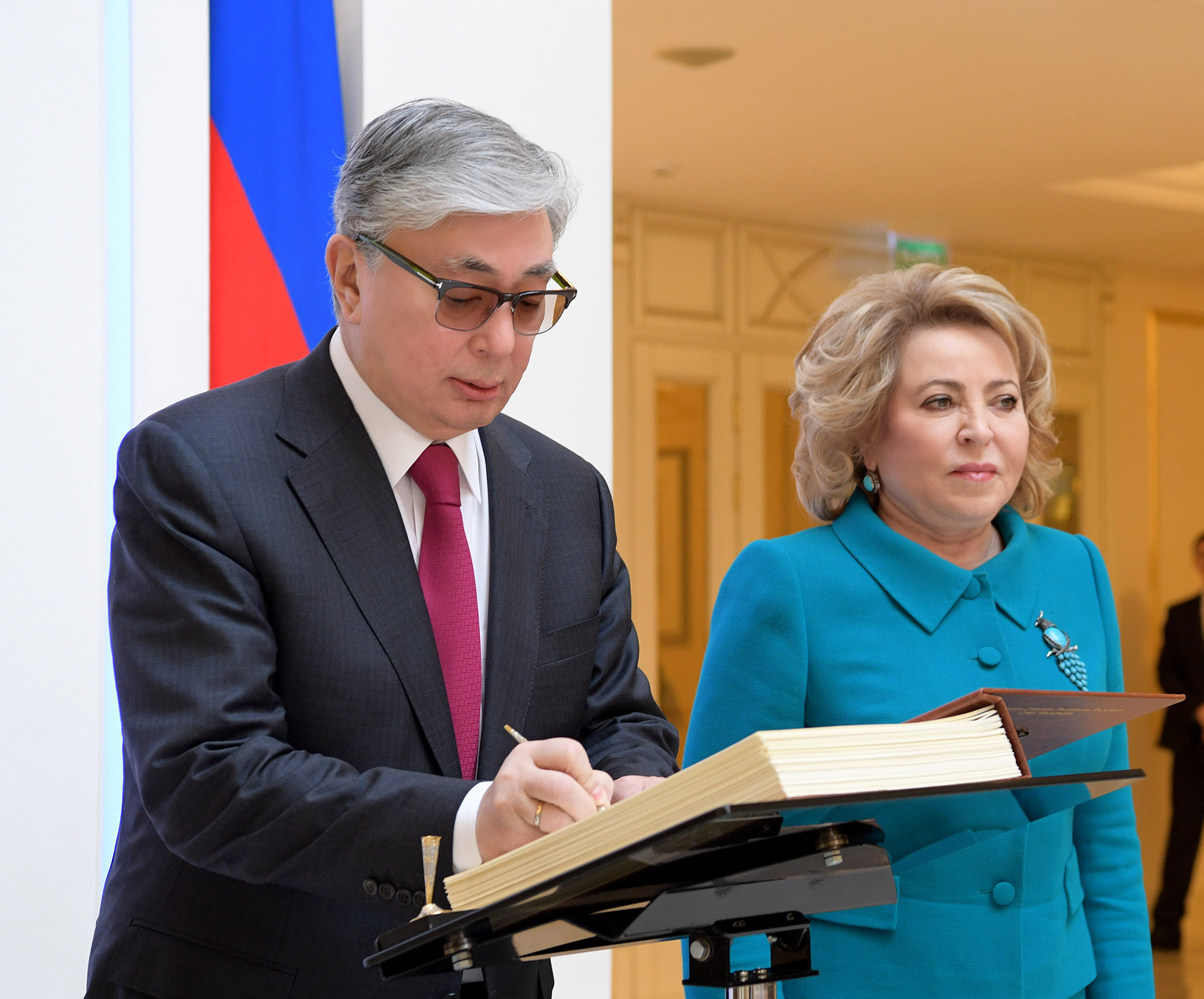 Қ.Тоқаев Ресей Федерациясы Федералдық Жиналысы Федерация Кеңесінің төрайымымен кездесті