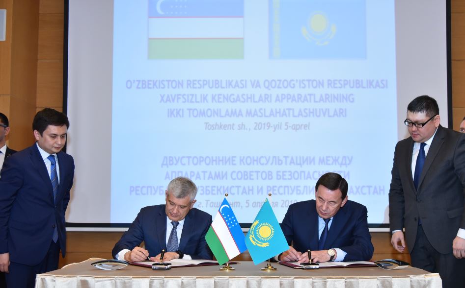 Қазақстан мен Өзбекстан Қауіпсіздік кеңестері аппараттарының кеңейтілген жоспарлы консультациялары өтті