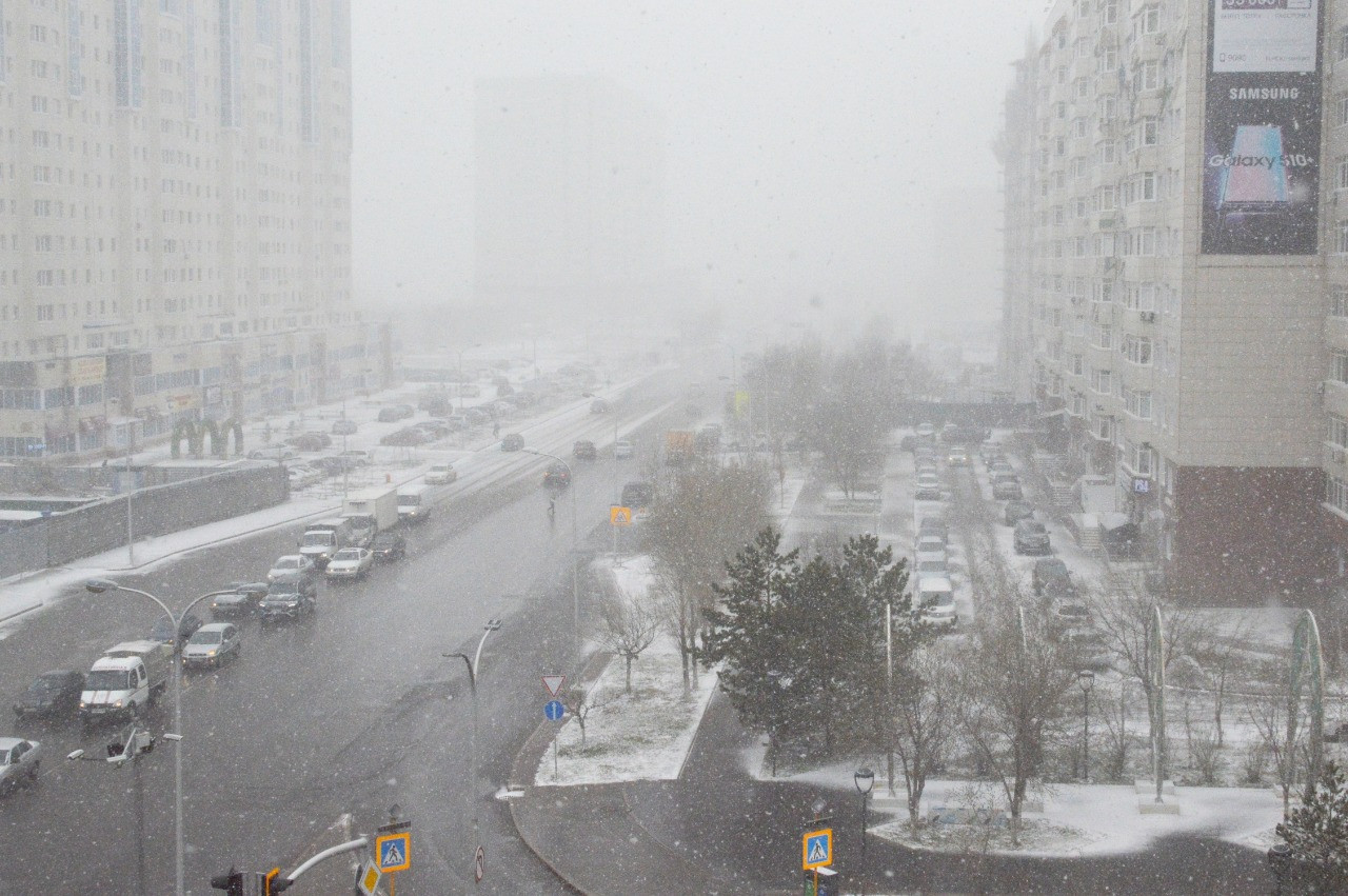 Астанада ауа райының қолайсыздығынан жалпықалалық сенбілік кейінге шегерілді