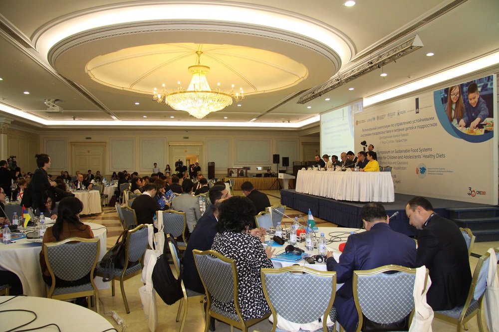 Жасөспірім балалардың тамақтануын жақсарту жөніндегі Симпозиум өз жұмысын бастады
