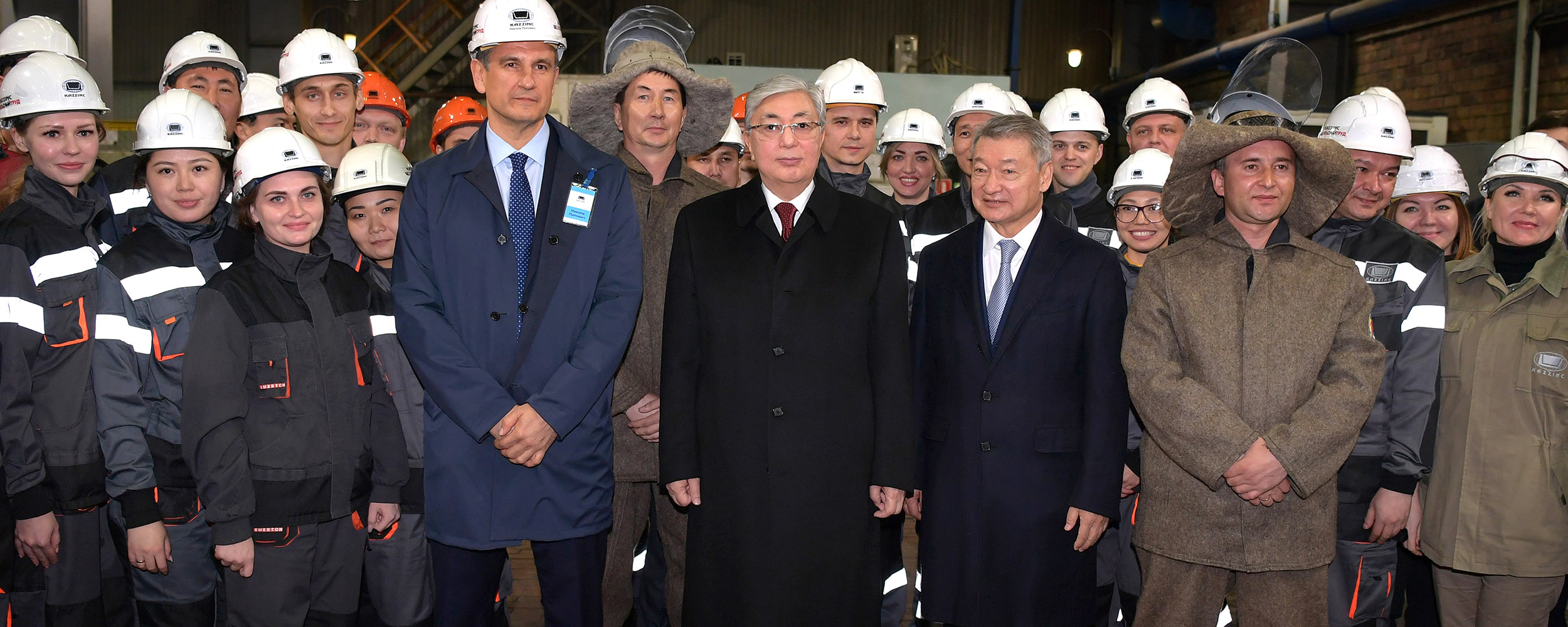Қасым-Жомарт Тоқаев «Қазцинк» жауапкершілігі шектеулі серіктестігіне барды