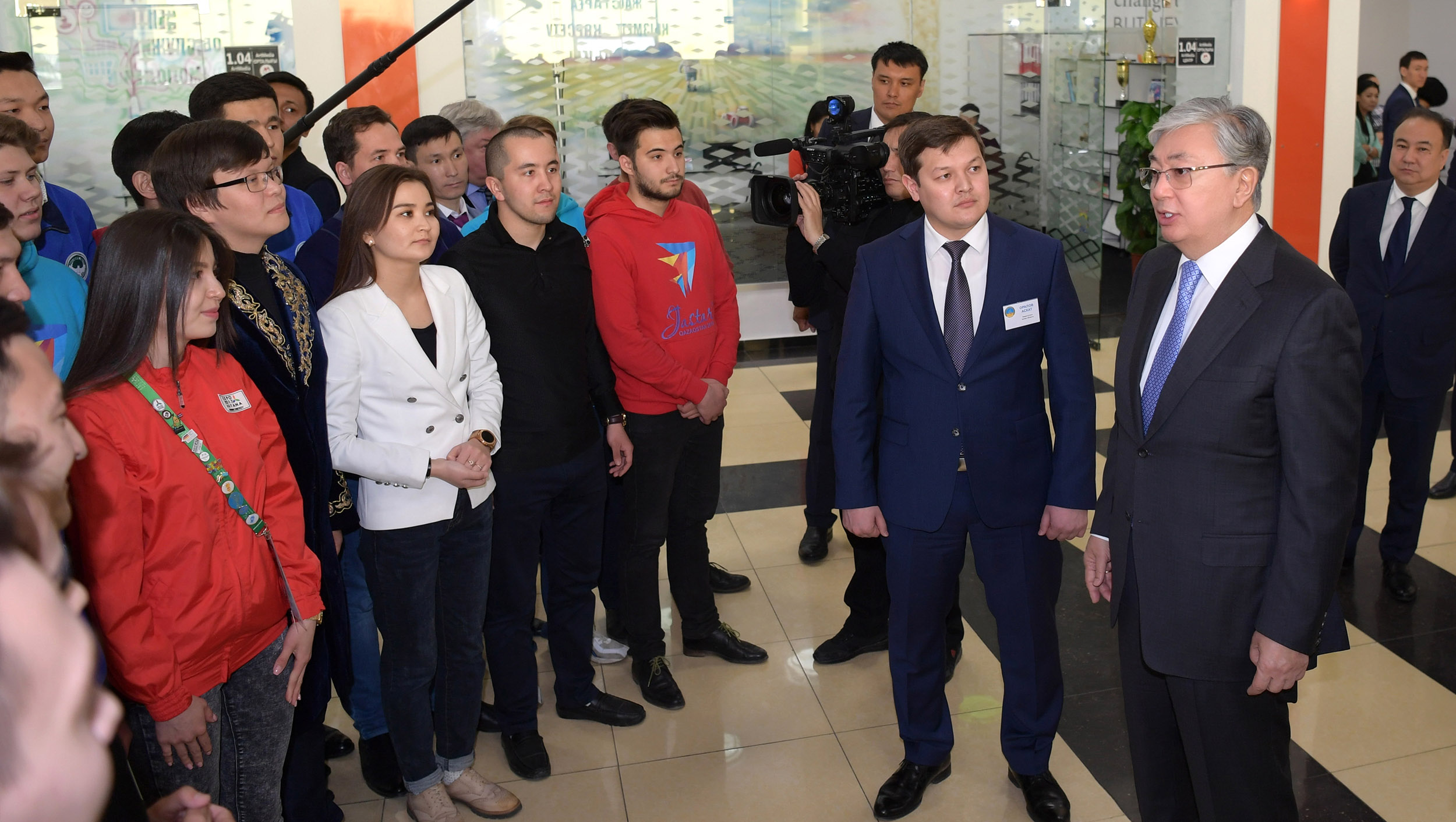 Мемлекет басшысы Жастар бастамаларын дамыту орталығына барды