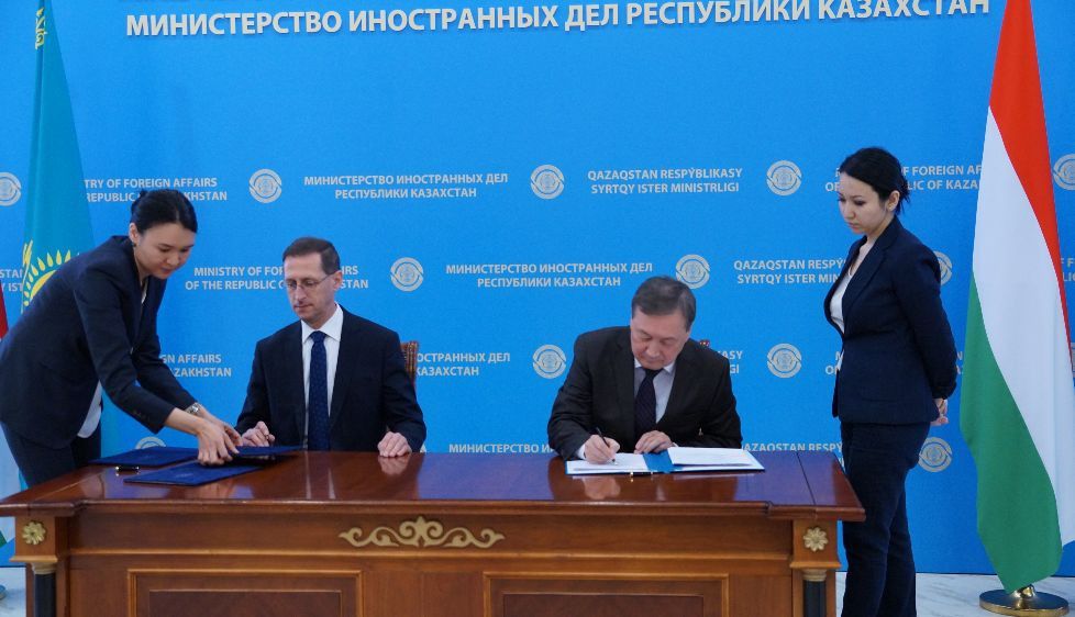 Қазақстан мен Венгрия су ресурстарын басқару бойынша ынтымақтастық туралы меморандумға қол қойды