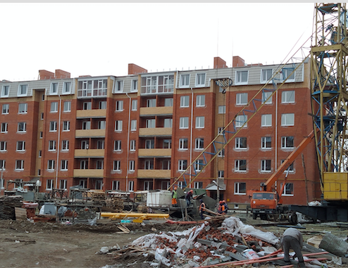 Партияның көшпелі отырысы тұрғын үй құрылысы алаңында өтті