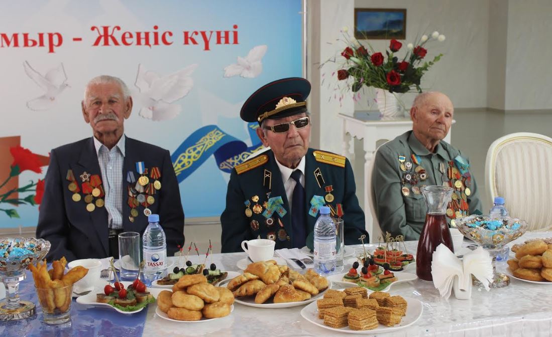 Маңғыстауда соғыс ардагерлеріне құрмет көрсетілді