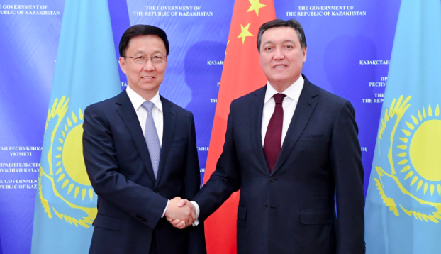 А. Мамин мен ҚХР Мемлекеттік кеңесі Премьерінің Орынбасары Х. Чжэн бірлескен жобалардың іске асырылу барысын қарастырды