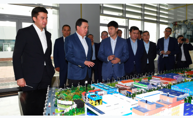 Асқар Мамин жұмыс сапарымен Шымкентке барды